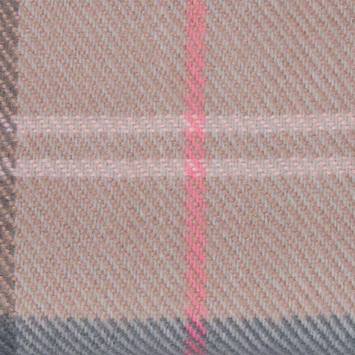 Barbour Scarf & Glove Gift Set in Taupe Tartan Knit