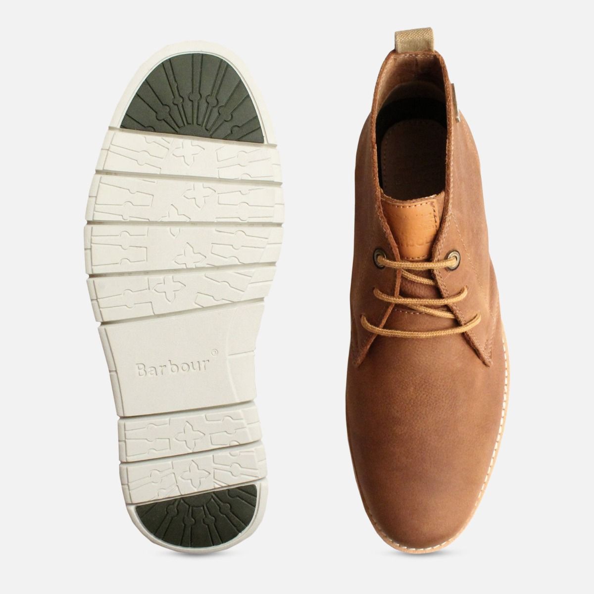 Barbour Mens Shackleton Casual Boots in Brown