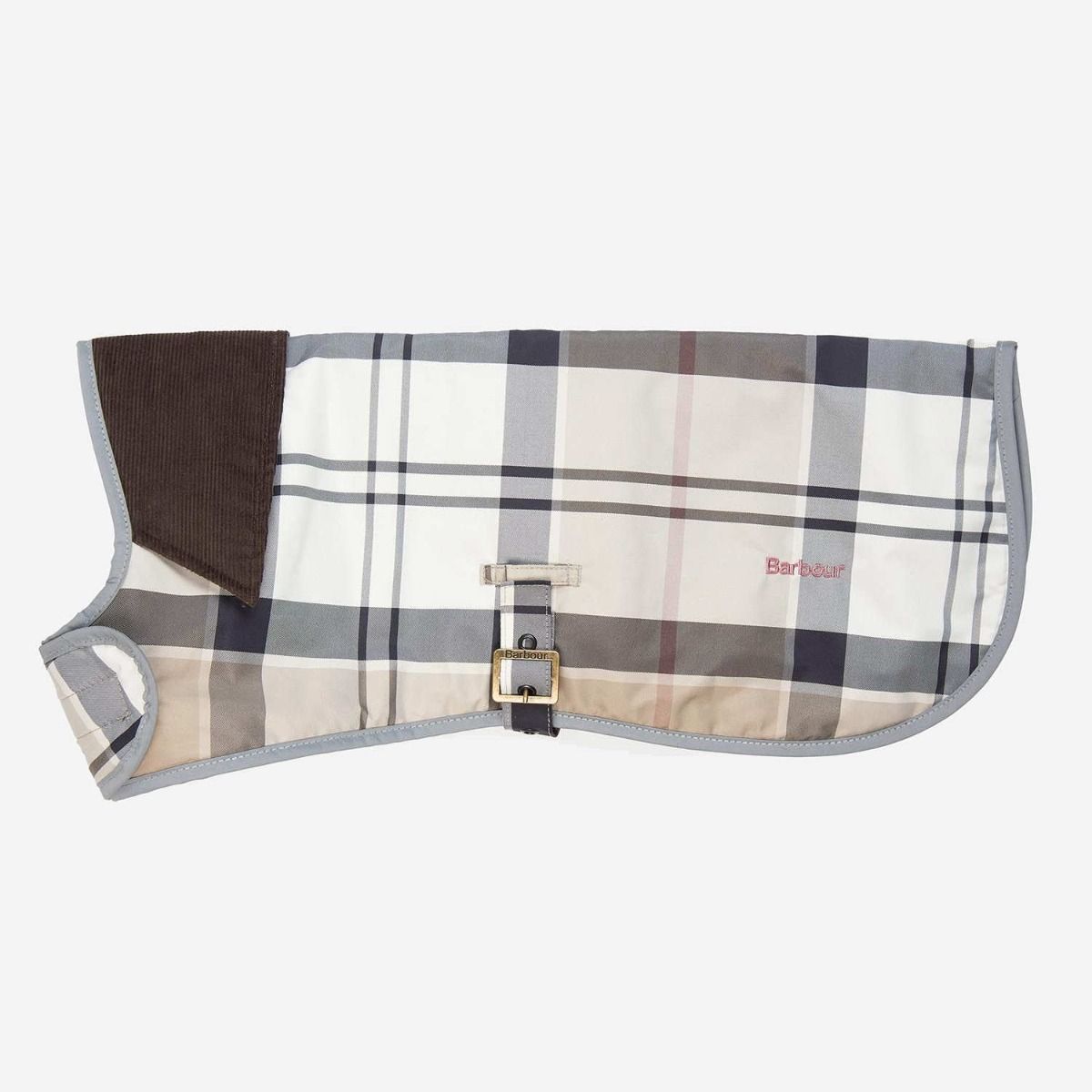 Barbour Luxury Rosewood Tartan Reflective Dog Coat