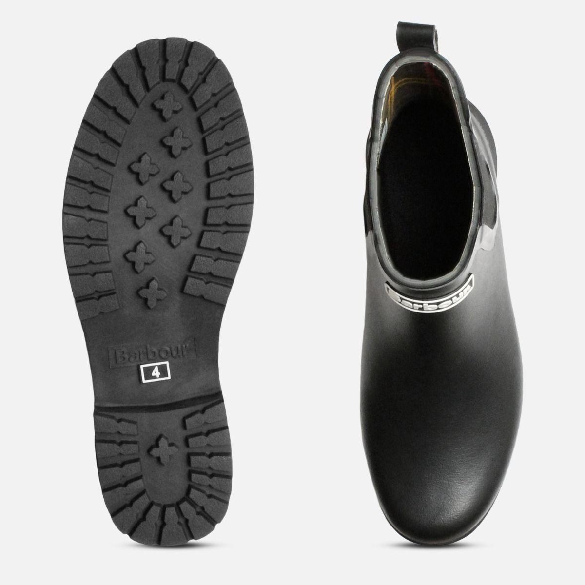 Barbour Ladies Wilton Chelsea Boot Wellies in Black