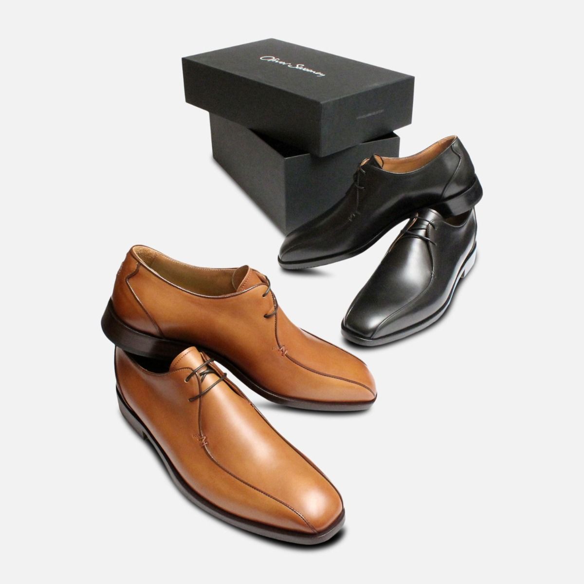 Premium Italian Shoes by Oliver Sweeney Sapri in Black