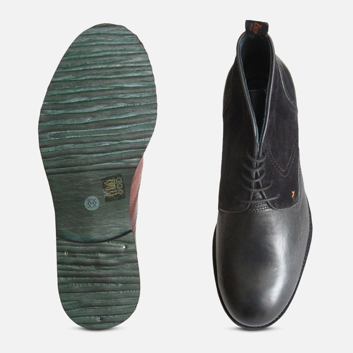 Predator by Exceed Rustic Black Chukka Boot