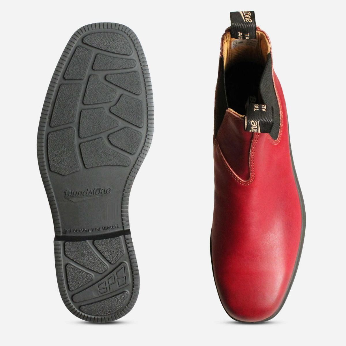 Blundstone 1302 Burgundy Red Mens Chelsea Boots