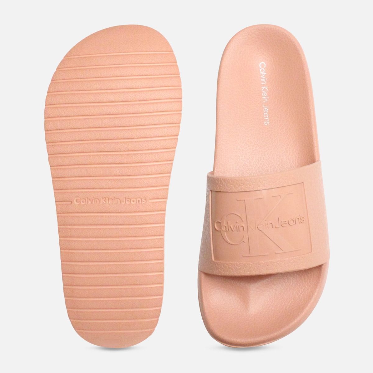 Dusk Pink Jelly Calvin Klein Sandals Christie Slide
