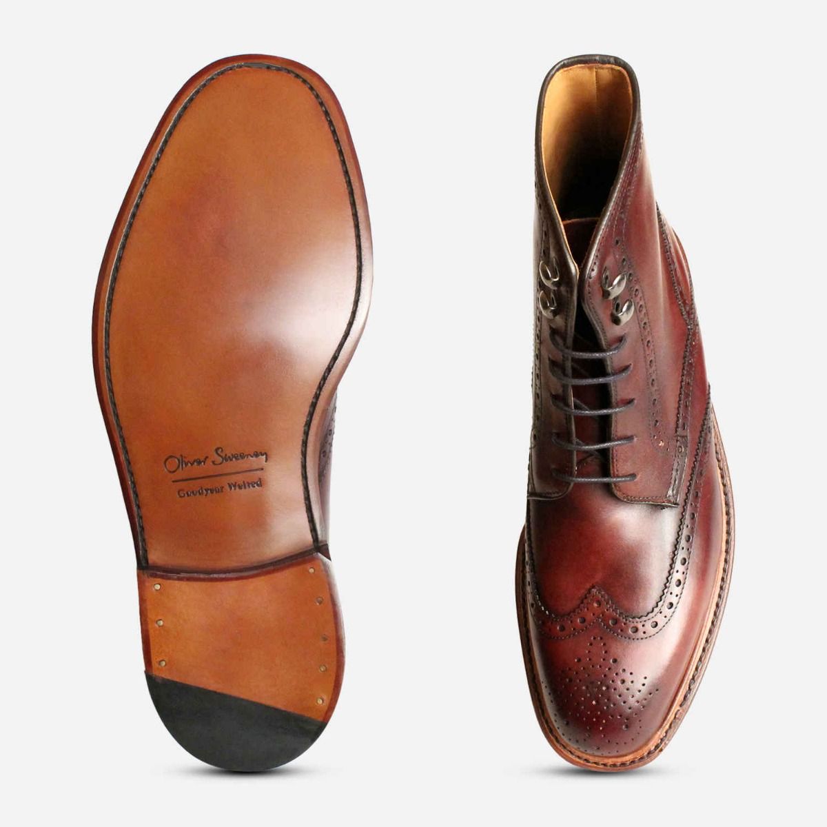 Carnforth Luxury Oliver Sweeney Country Brogue Boots