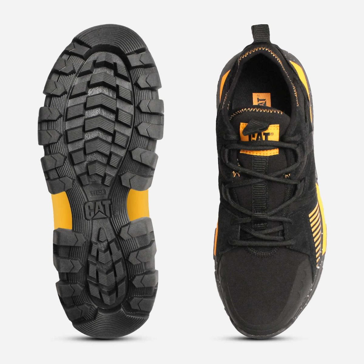 CAT Limited Edition Black & Orange Raider II Mens Trainers