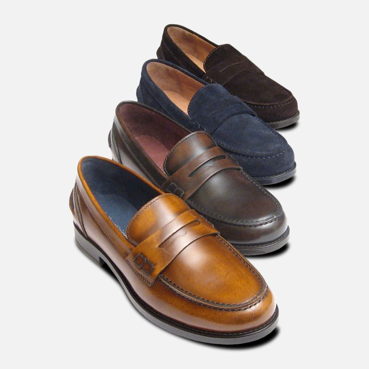 Dark Brown Polished Designer Ladies Italian College Shoes