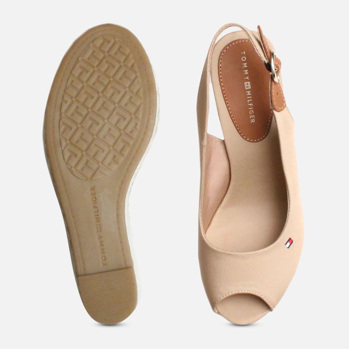 Tommy Hilfiger Elena Platform Sand Wedge Sandals