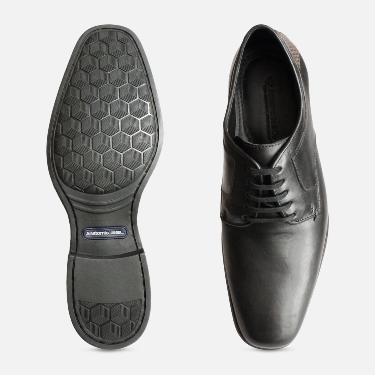 Formal Anatomic Lace Up Shoes in Black