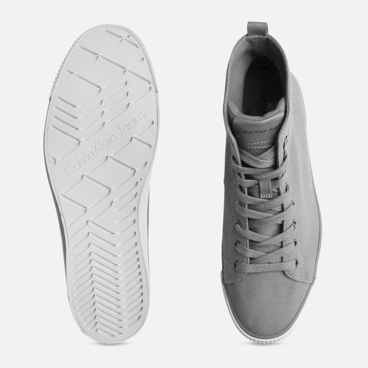 Grey Cupsole Arthur Hi Tops by Calvin Klein Shoes