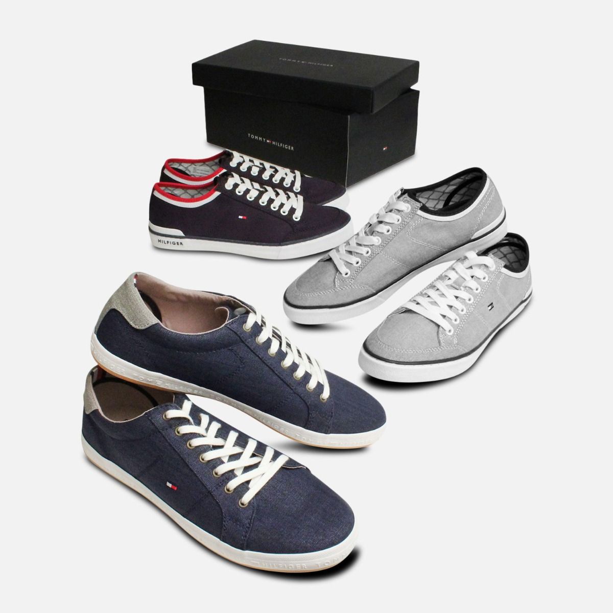 Original Navy Blue Harrington Tommy Hilfiger Shoes