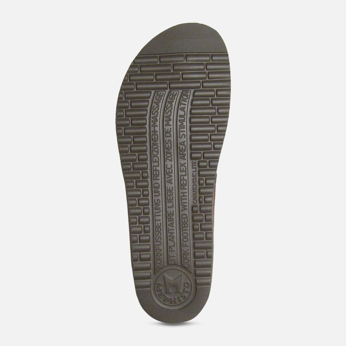 Ladies Helen in Nude Patent Leather Mephisto Sandals