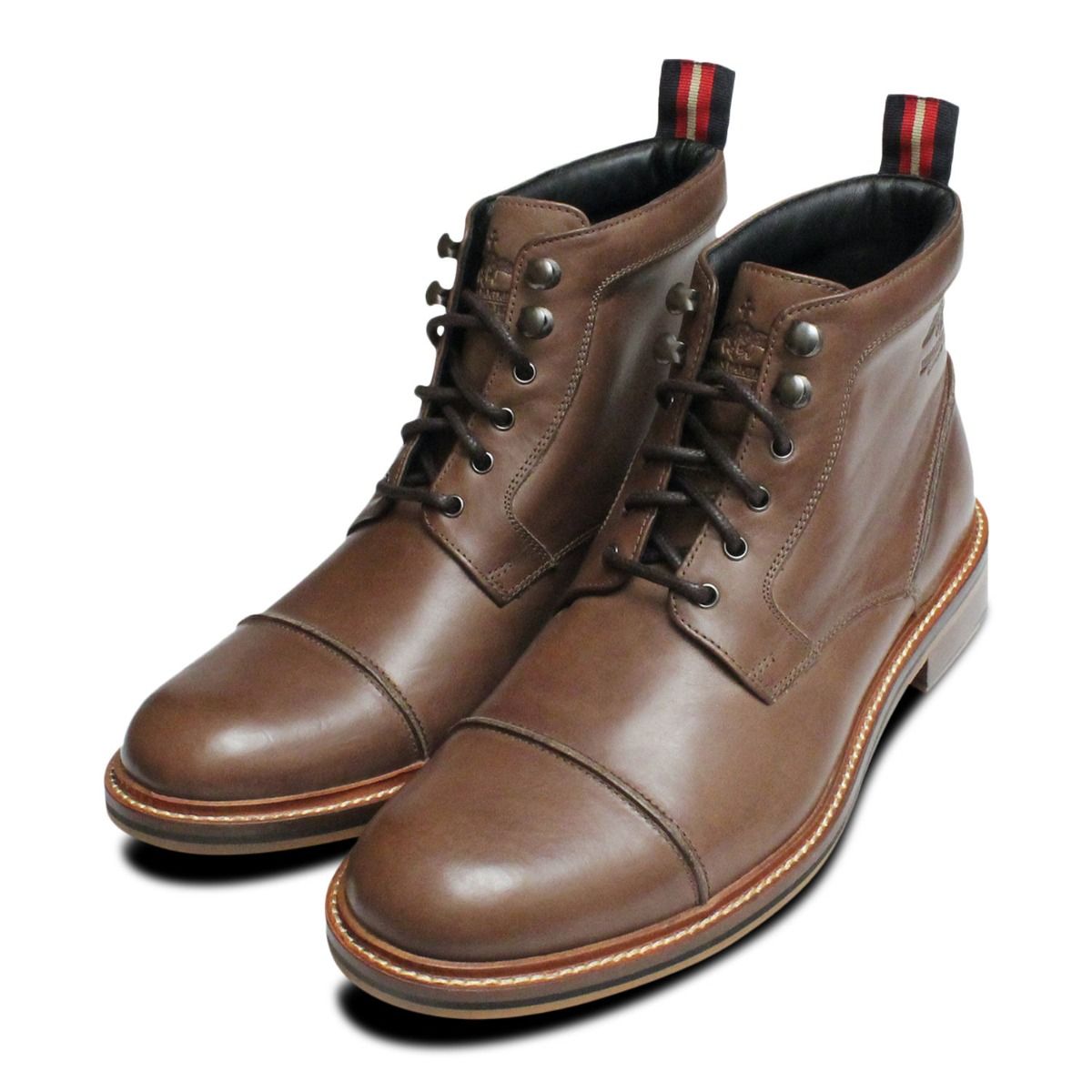 Thomas Partridge Shoes Khaki Military Style Boot display picture 2