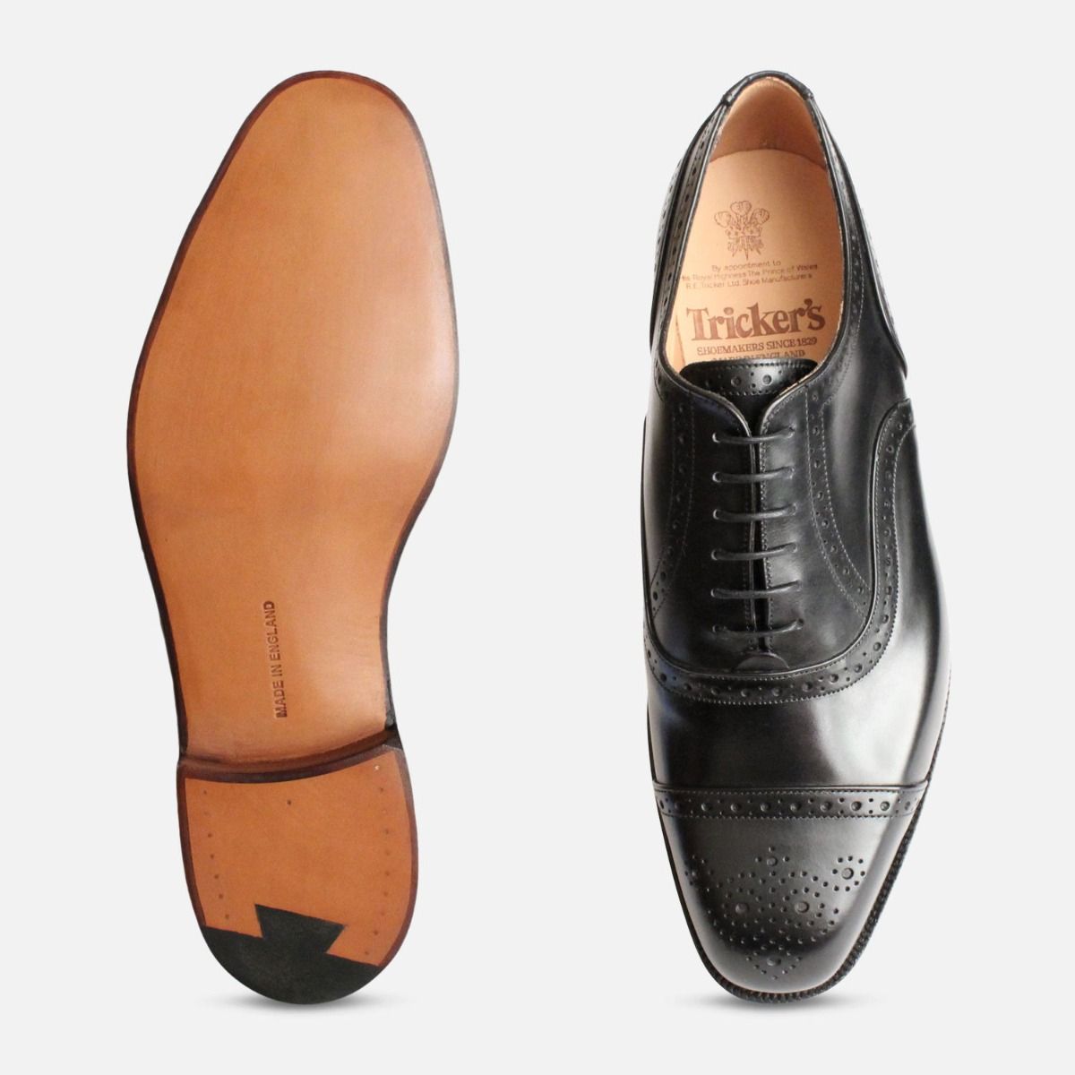 Kensington Black Oxford Trickers Brogues