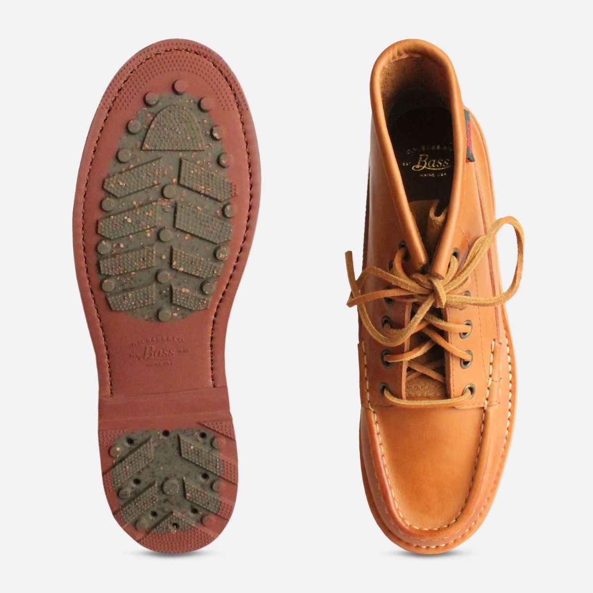 Tan Ladies Bass Quail Hunter Mid Lace Boots