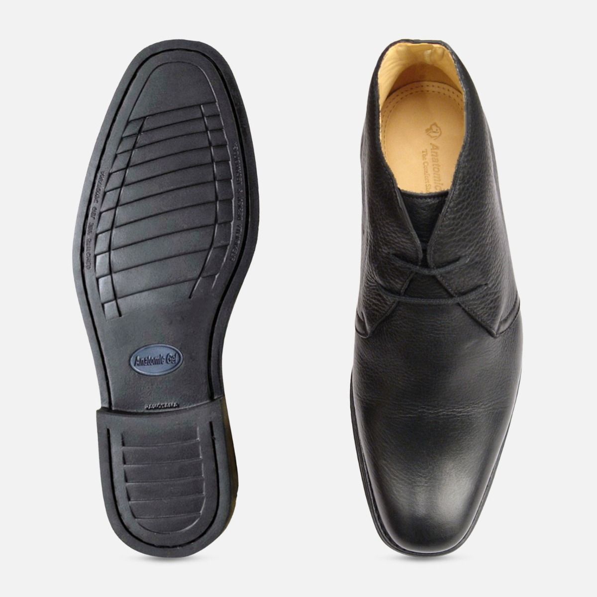 Londrina Black Chukka Boots by Anatomic Shoes