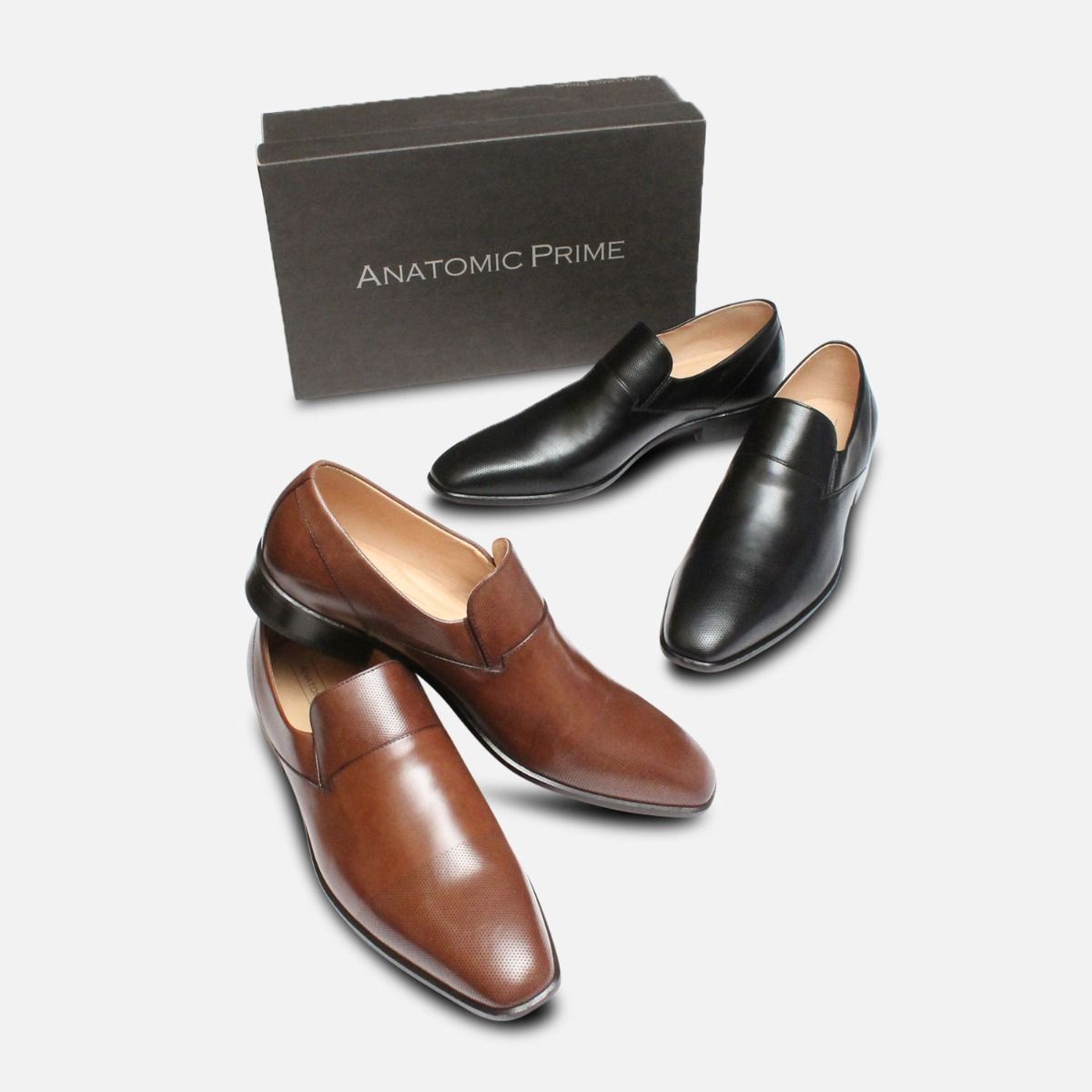 Formal Black Anatomic & Co Prime Slip On Loafer
