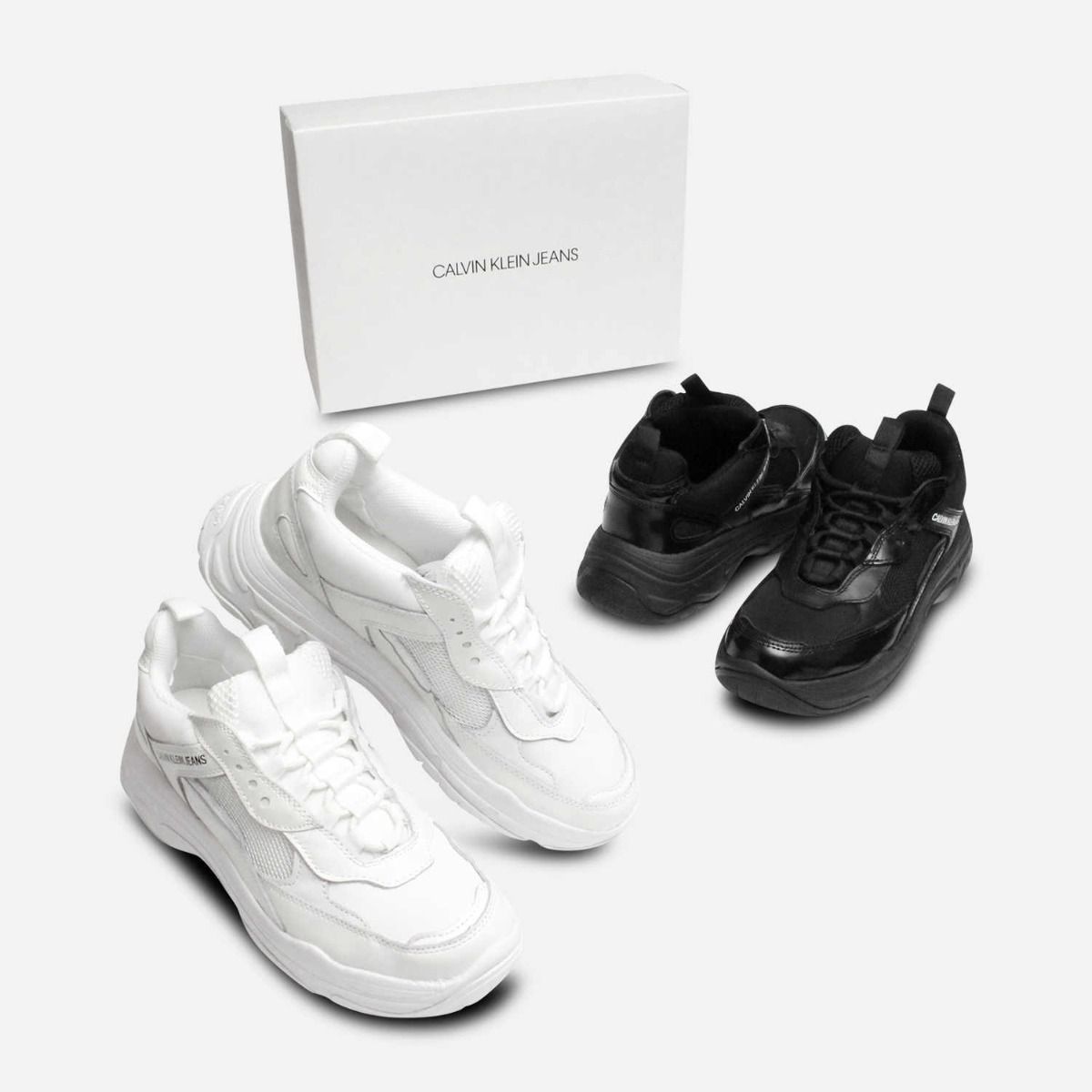 Calvin klein maya mesh trainer sales