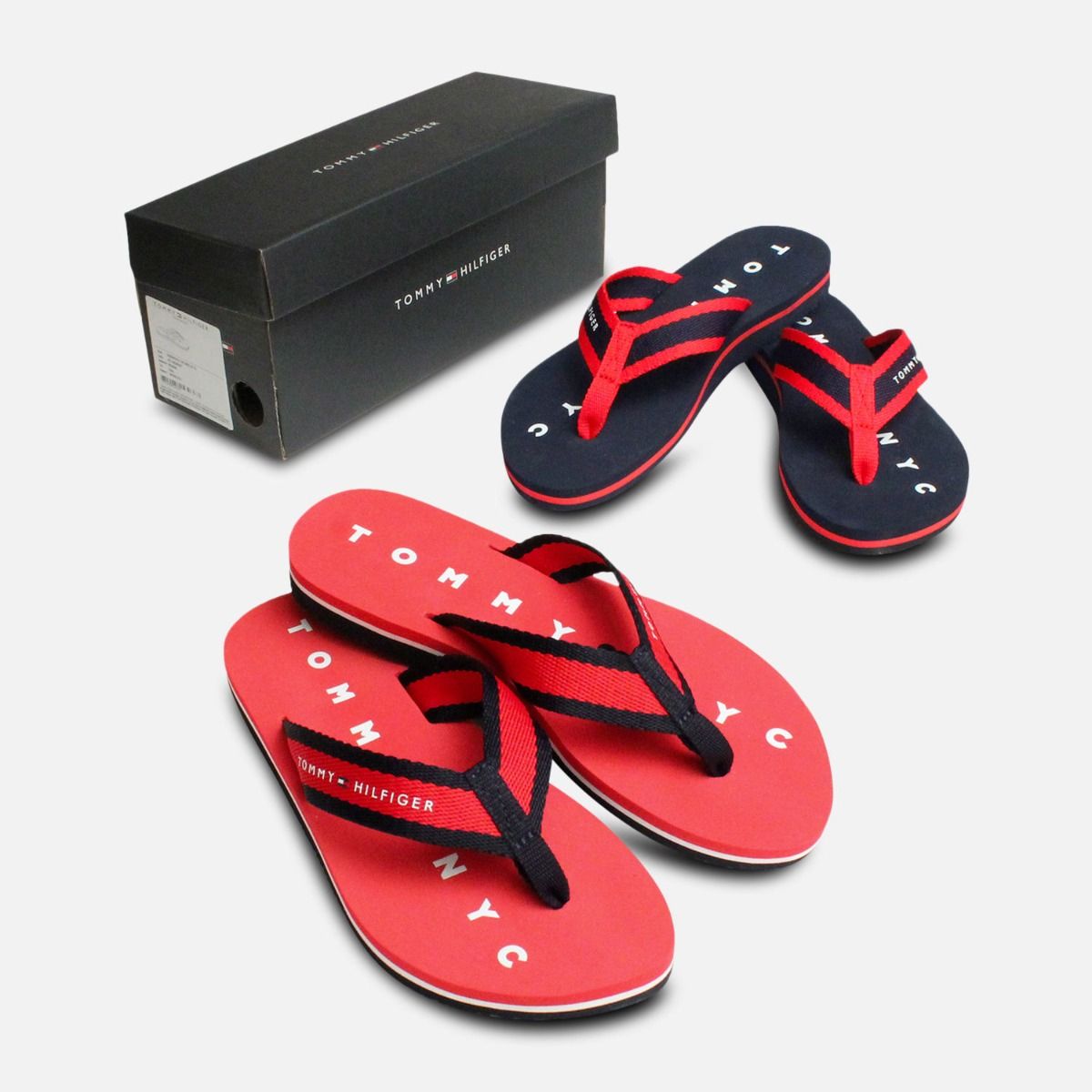 Mellie Flip Flop Sandals in Red by Tommy Hilfiger Woman