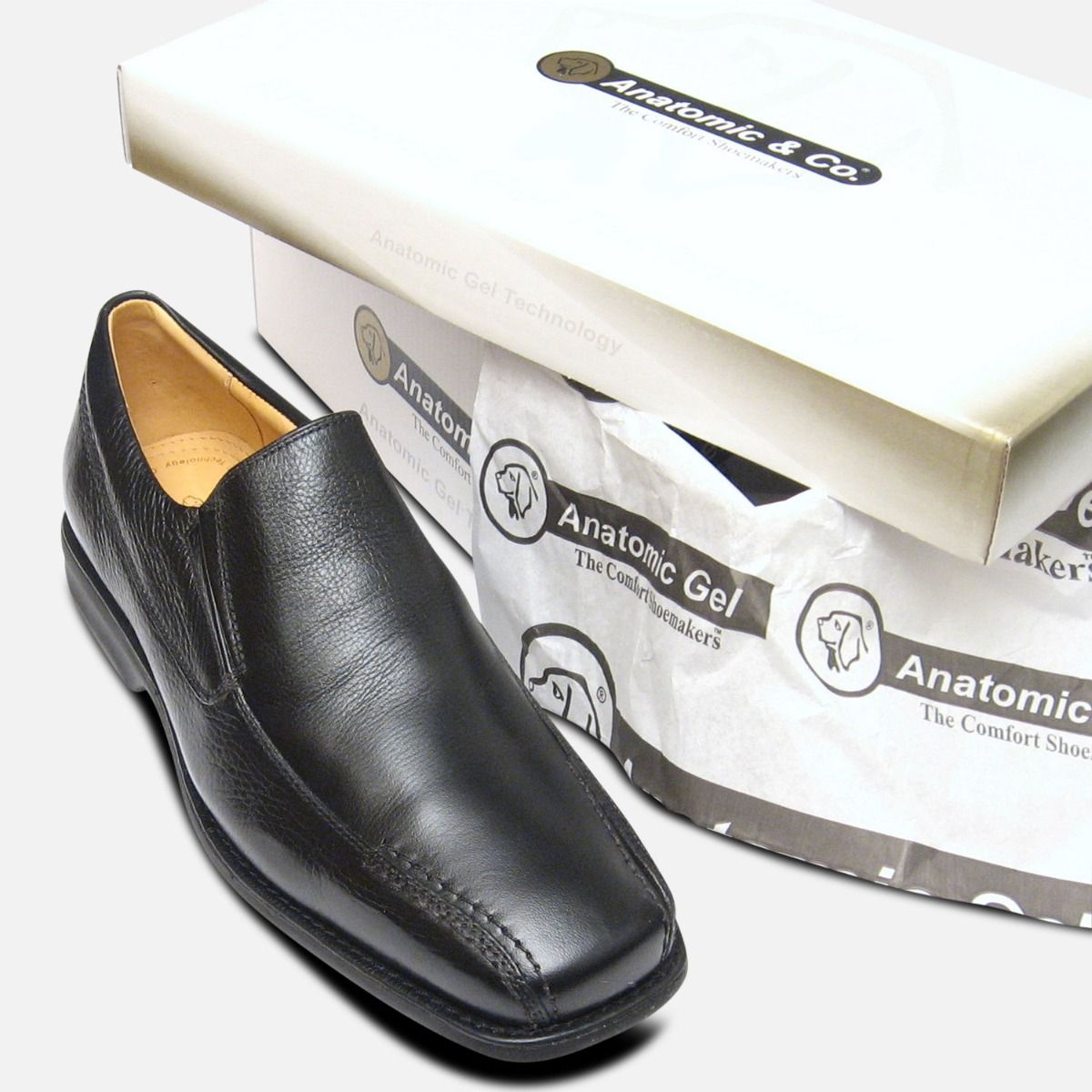 Black Belem Step in Loafers by Anatomic & Company