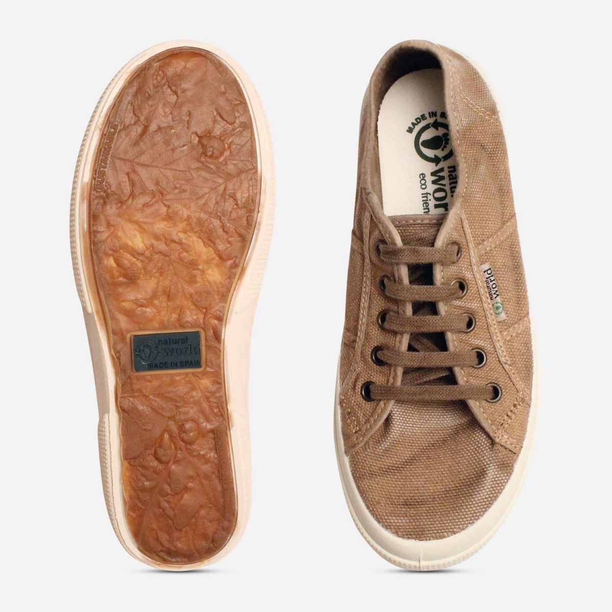 Natural World Beige Vegan Shoes for Women