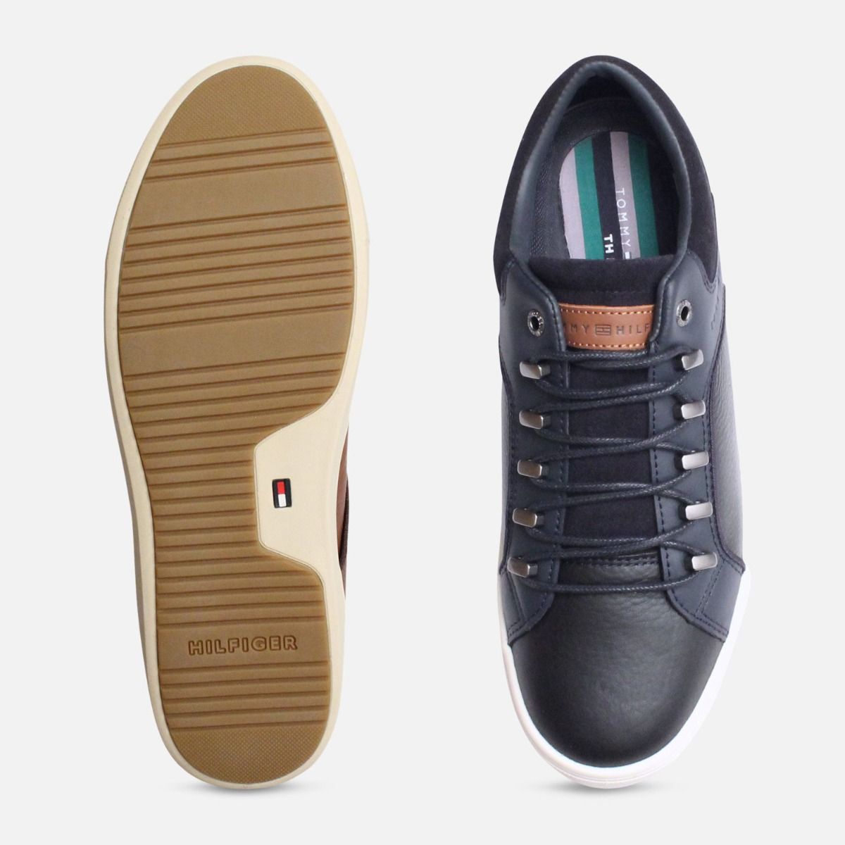 Tommy Hilfiger Navy Blue Designer Moon Trainers