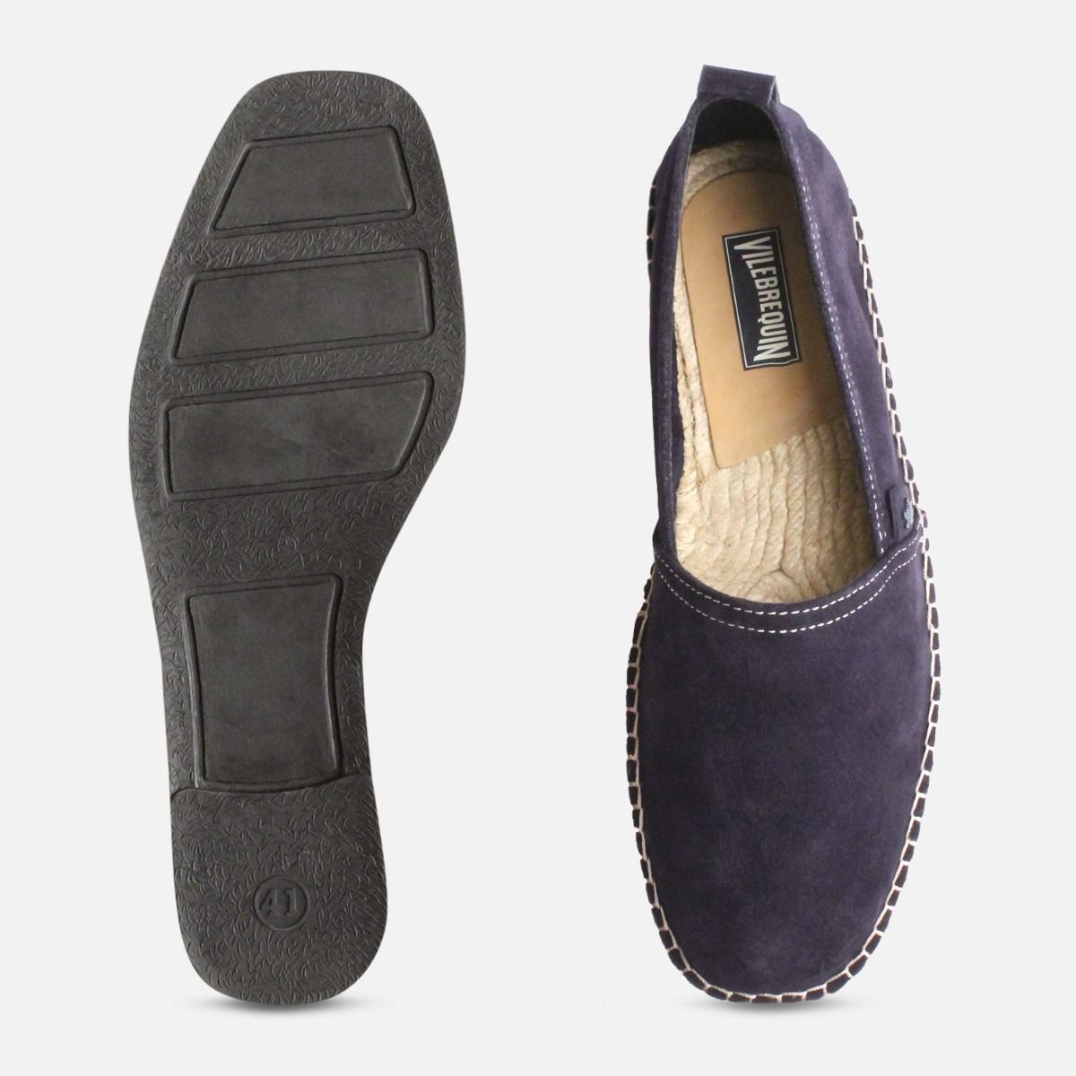 Vilebrequin Designer Navy Blue Espadrilles
