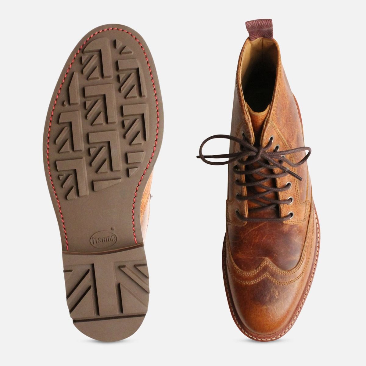 Oliver Sweeney Bruce in Waxy Brown Butts Leather