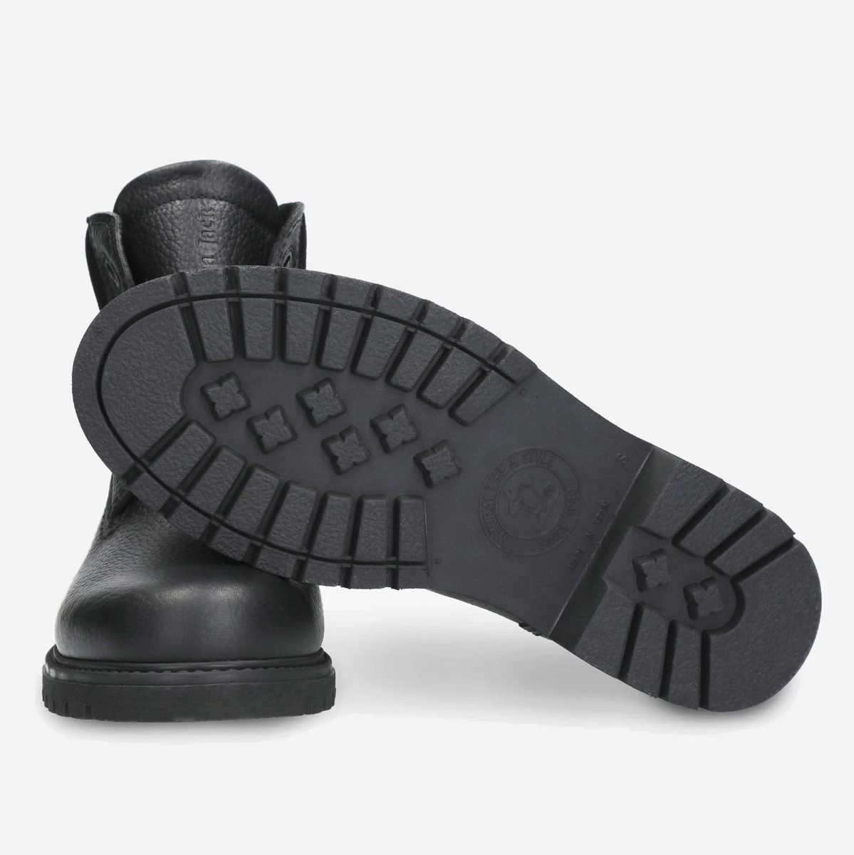 Gore Tex Panama Jack Mens Designer Black Waterproof Boots