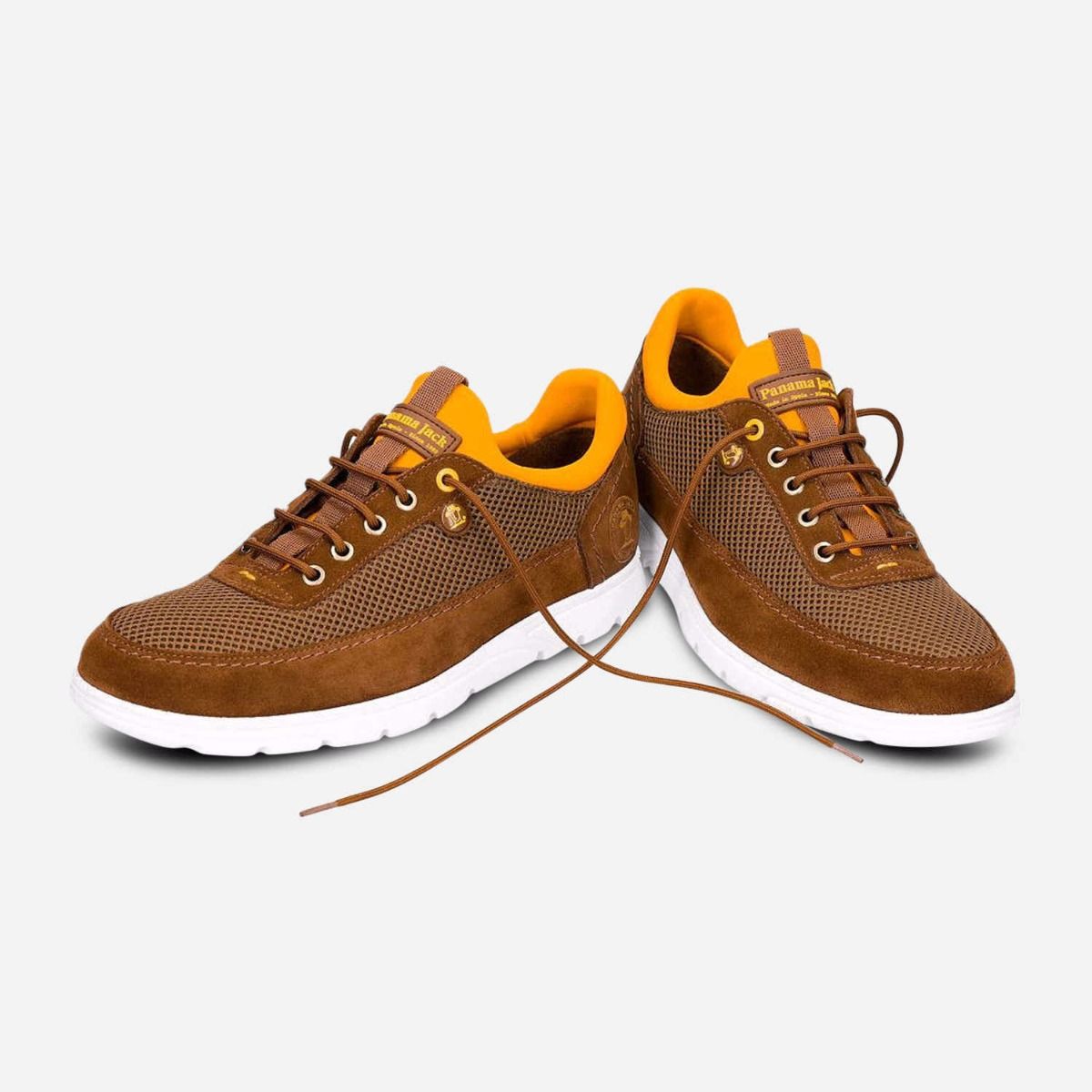 Panama Jack Designer Brown Suede Davor Sneakers