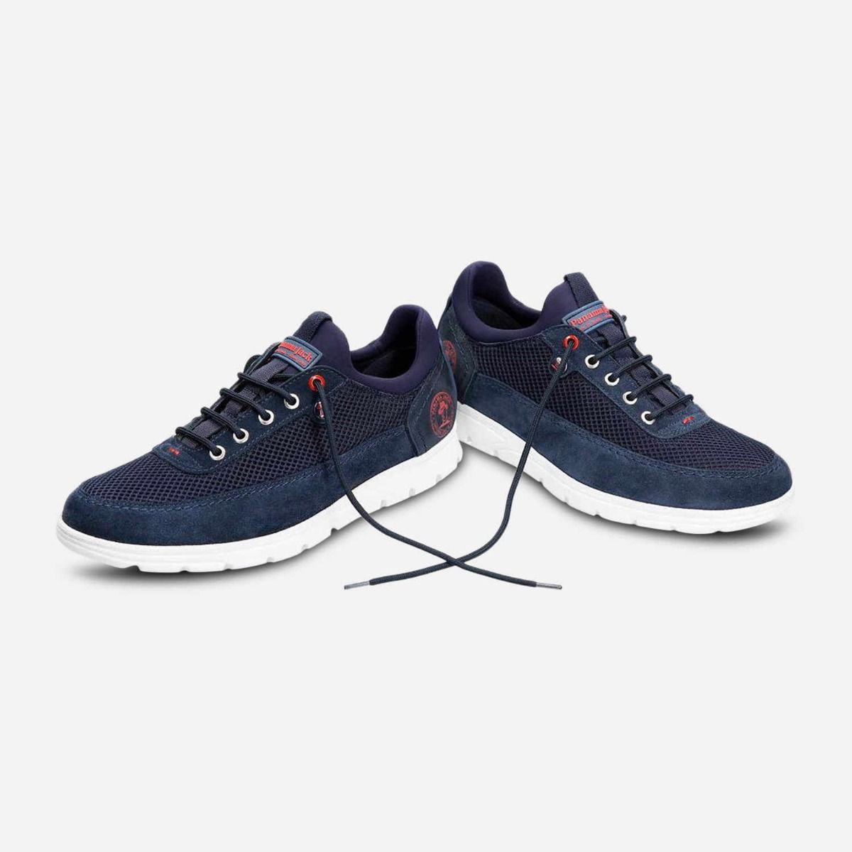 Panama Jack Shoes Designer Davor Sneakers in Navy Blue