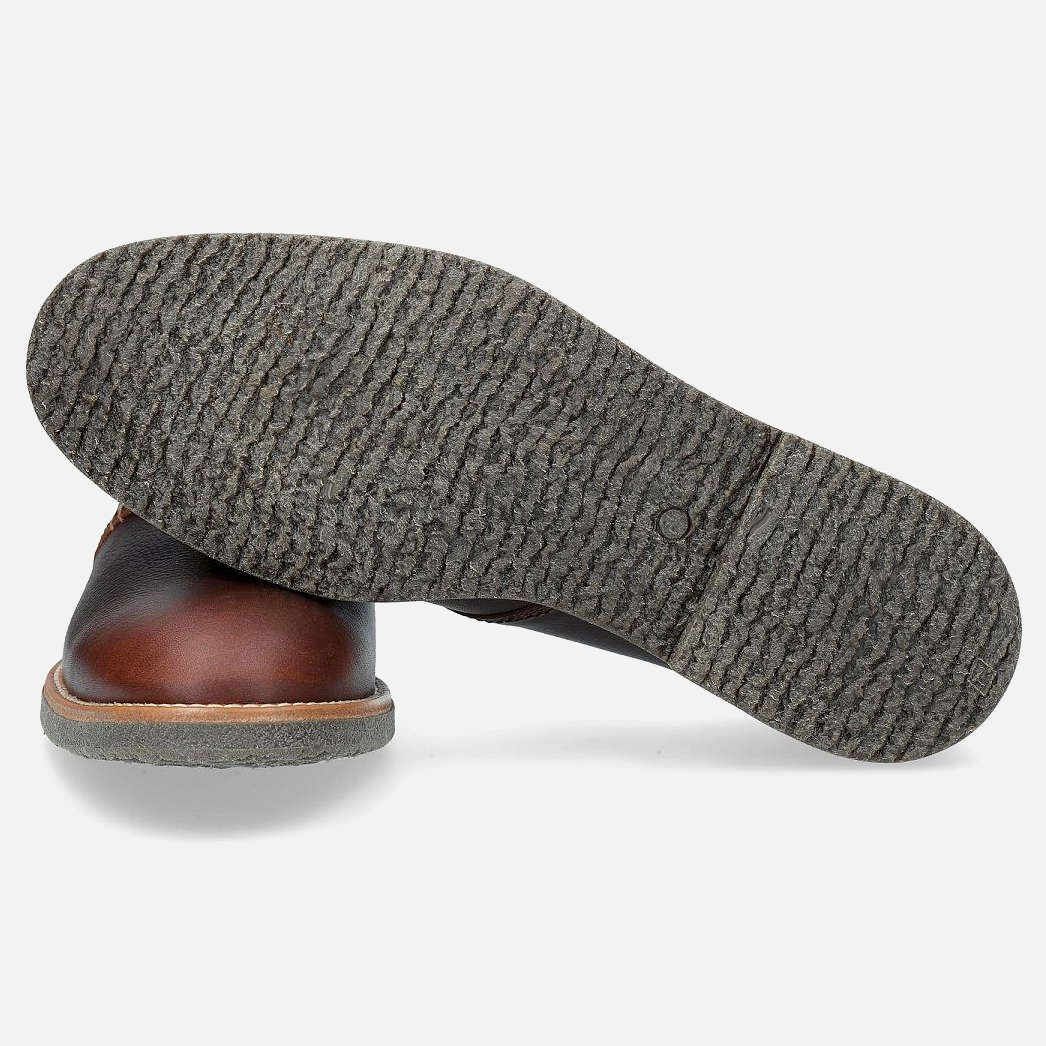 Panama Jack Mens Goodman Lace Up Shoes in Chestnut