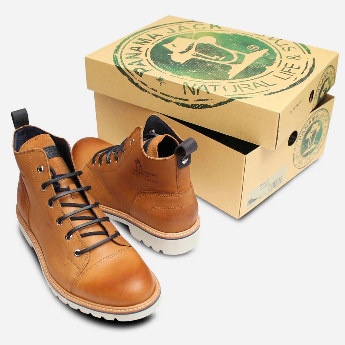Panama Jack Urban Trekker Keilor C2 Boots in Light Brown