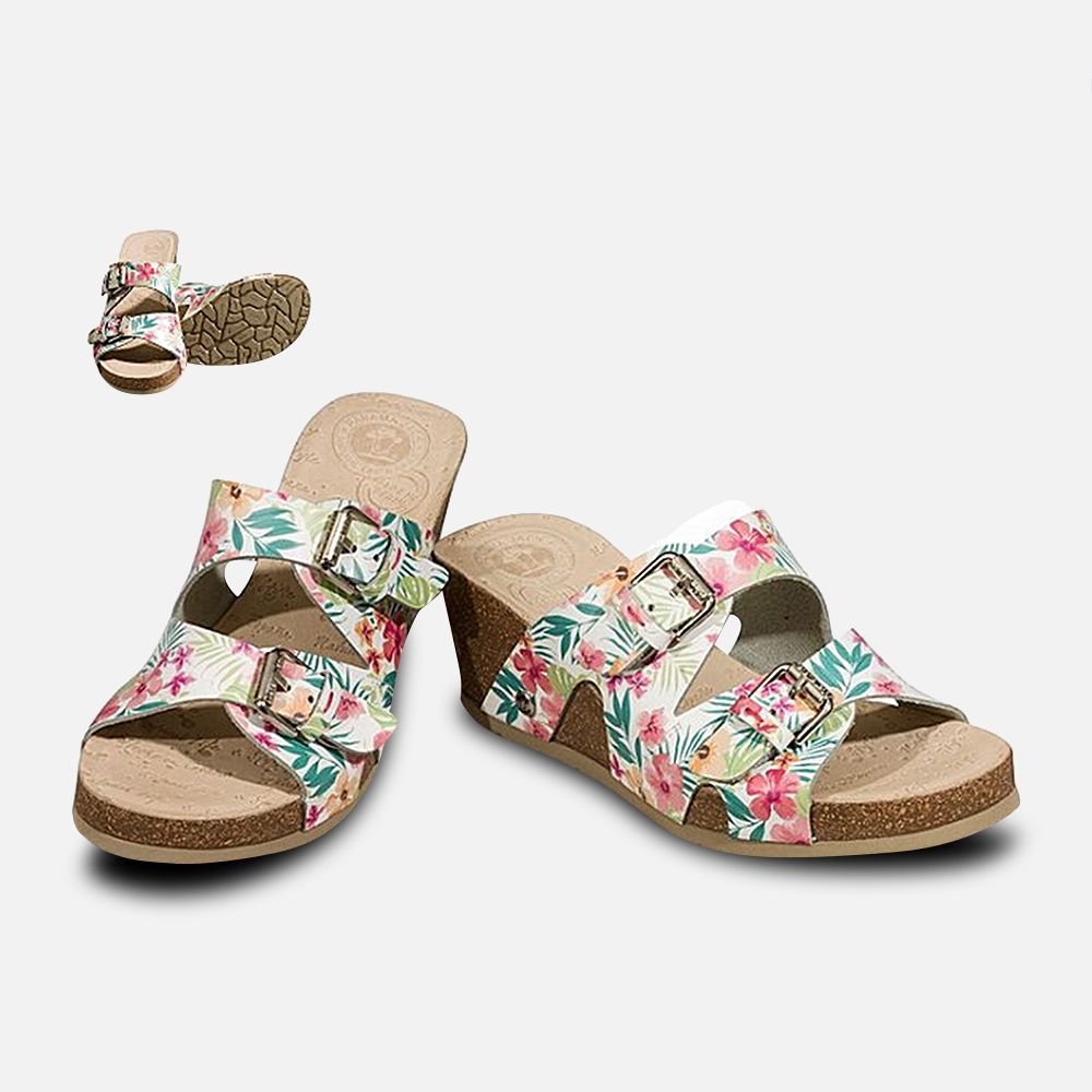 Ladies Panama Jack Vania Tropical Designer Sandals by Havana Joe
