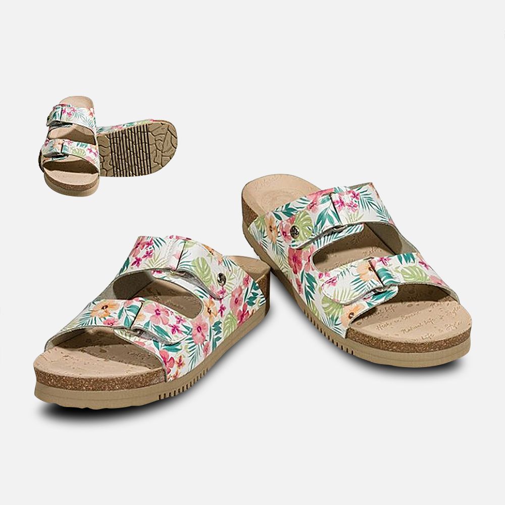 Panama Jack Bahamas B1 Ladies Tropical Designer Mules by Havana Joe