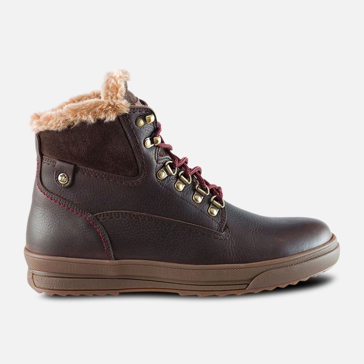 Fur Lined Brown Urban Trekker Panama Jack Boots