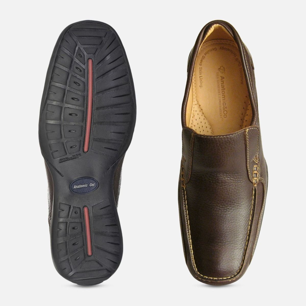 Comfort Casual Shoes in Dark Brown Anatomic Co