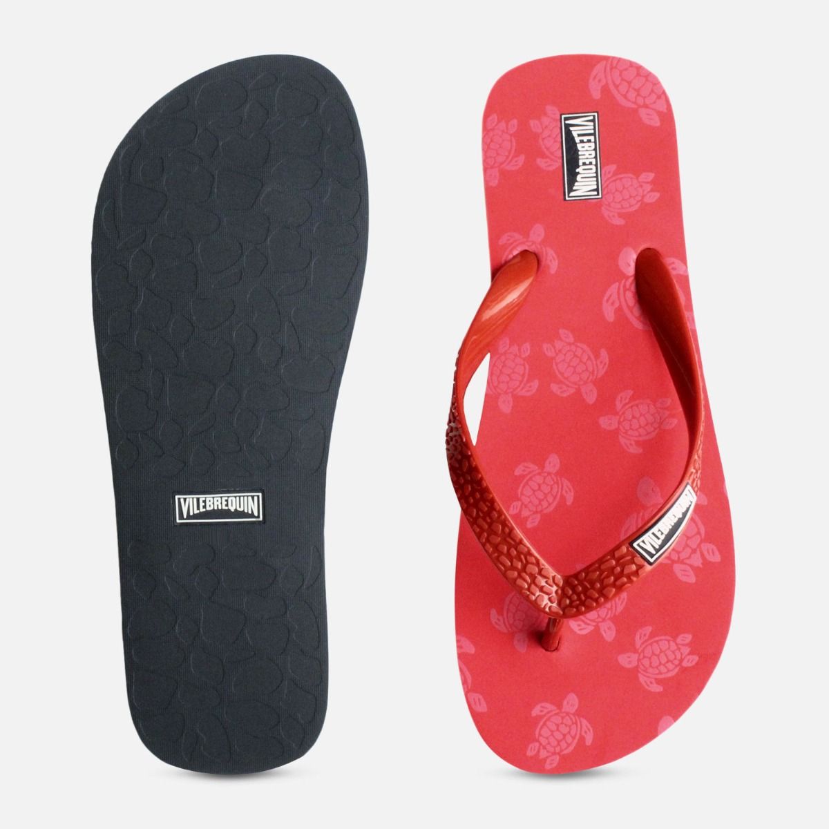 Vilebrequin Designer Red Flip Flops