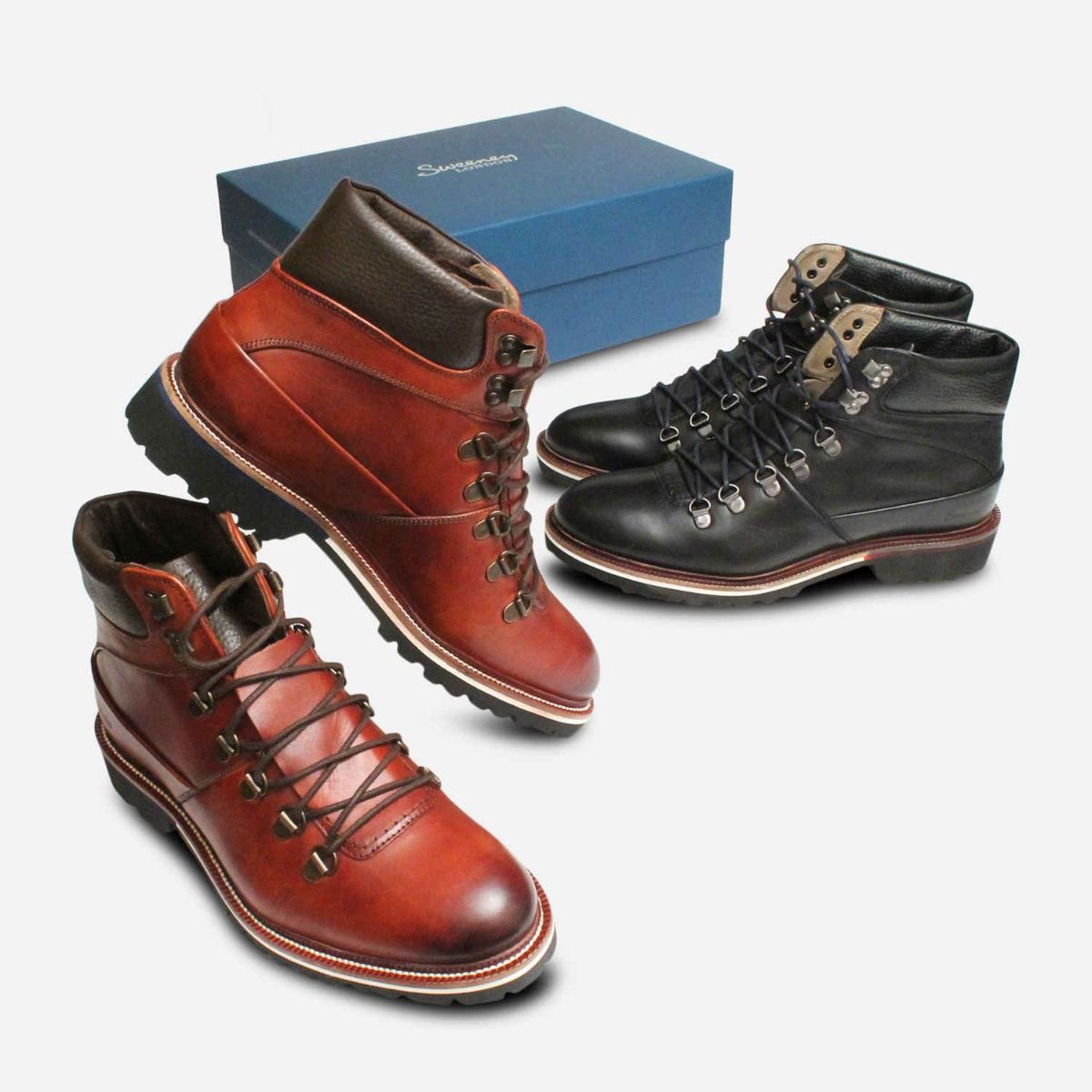 Oliver Sweeney Rispond Trekking Boots in Black