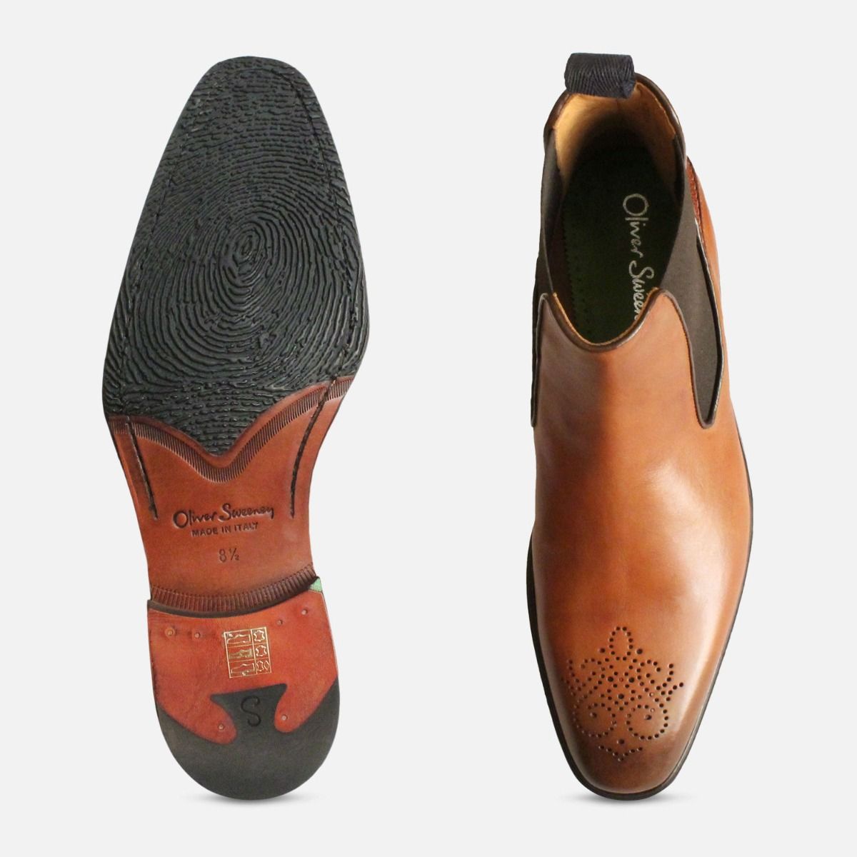 Oliver Sweeney Mens Rocca Chelsea Boot Brogues