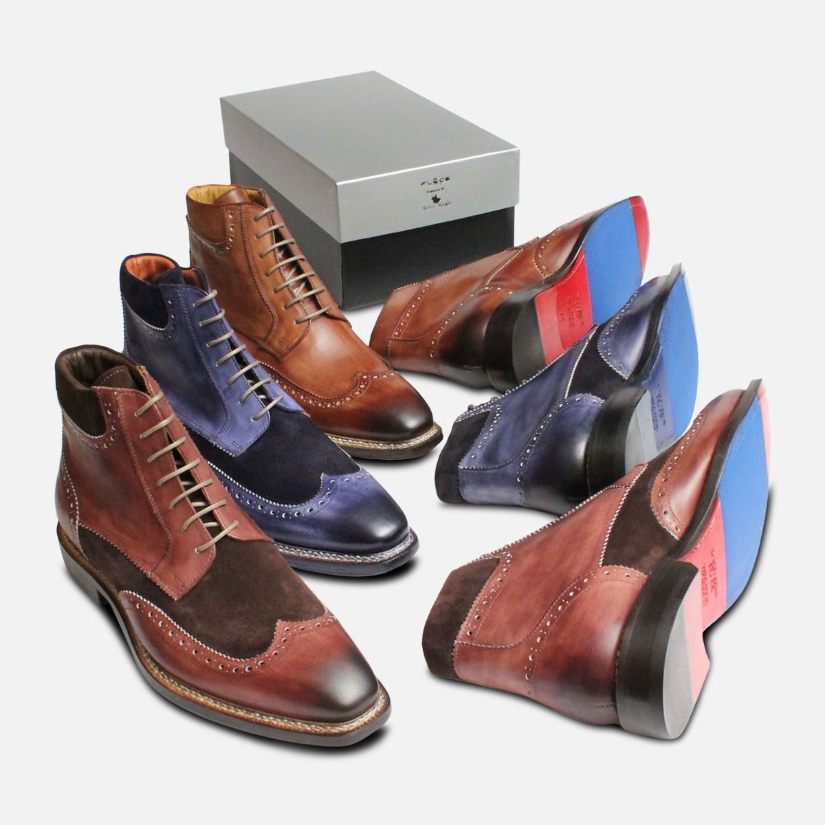 Exclusive Italian Urban Trekker in Burnished Brown