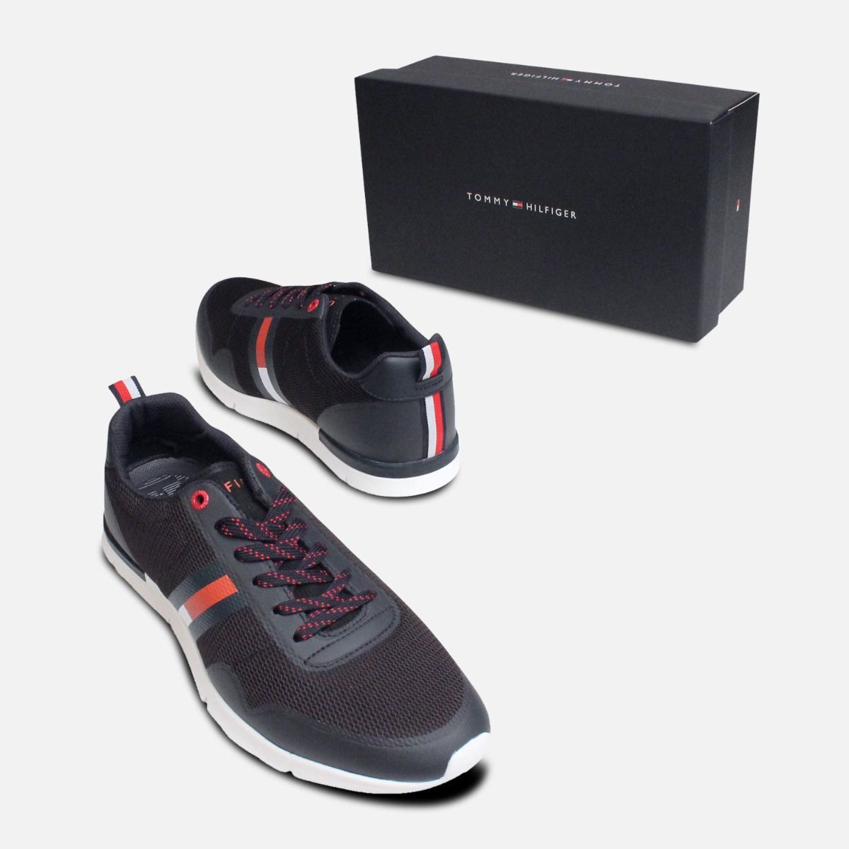 Tommy Hilfiger Tobias Lightweight Trainers in Dark Navy