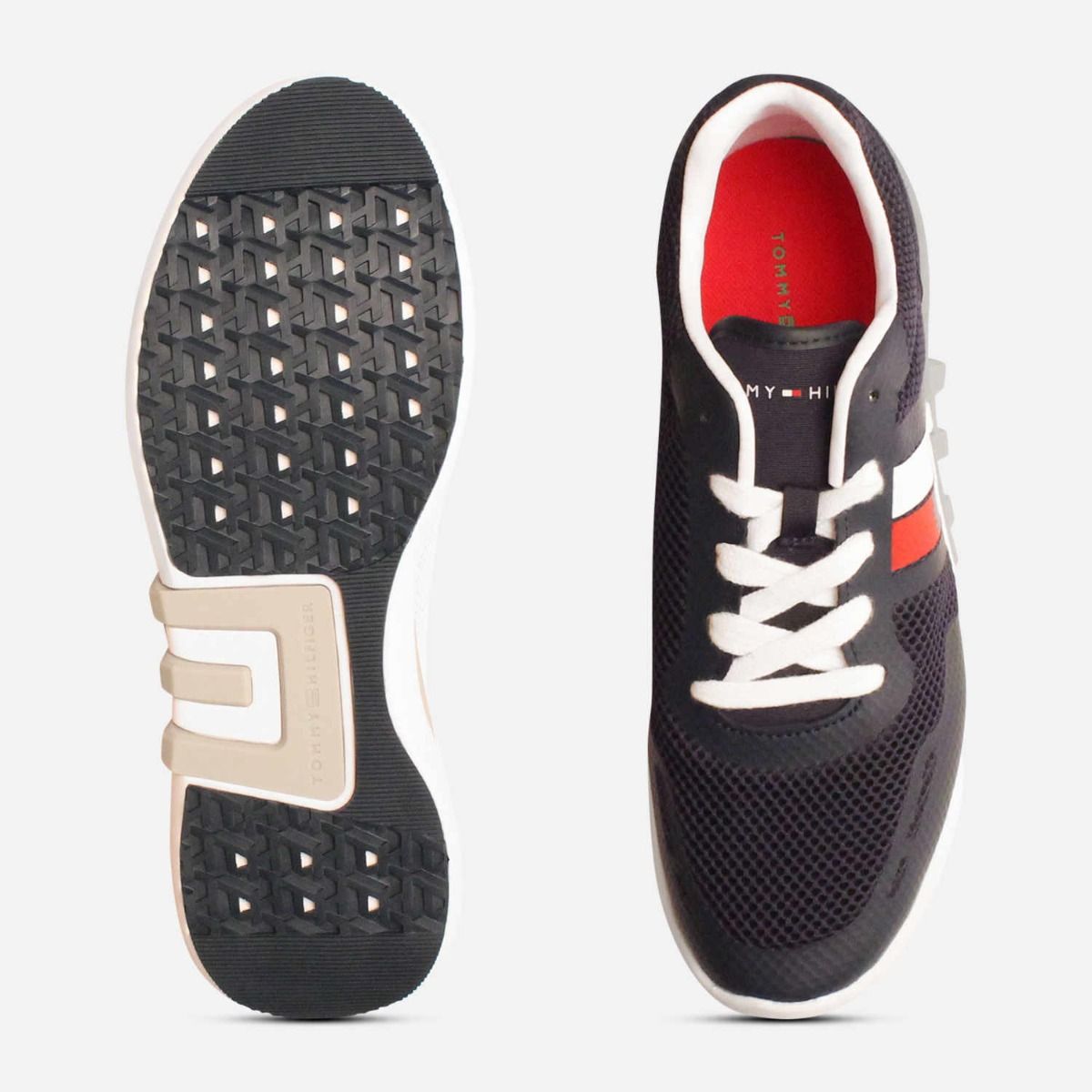 Tommy Hilfiger Designer Lightweight Navy Blue Training Shoes