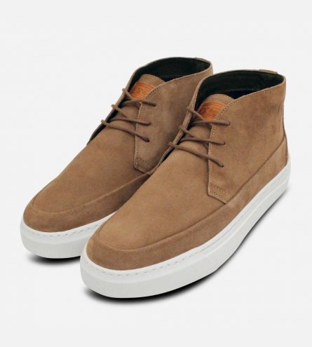 Barbour Casual Sand Suede Mens Lace Up Chukka Boot