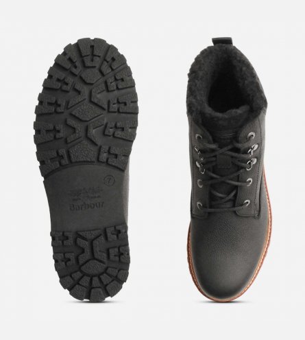 Barbour Waterproof Storm Welt Walking Boots in Black