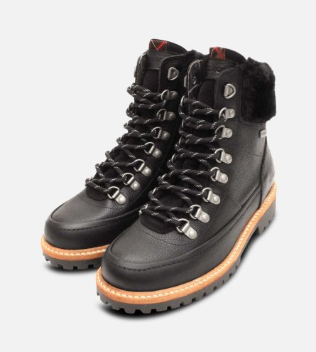 Barbour Waterproof Designer Walking Boots in Black