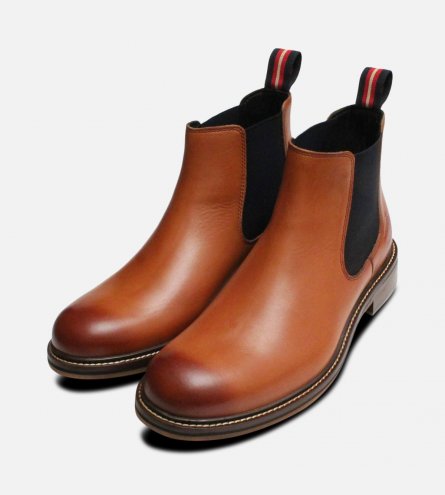 Thomas Partridge London Tan Cranwell Chelsea Boots