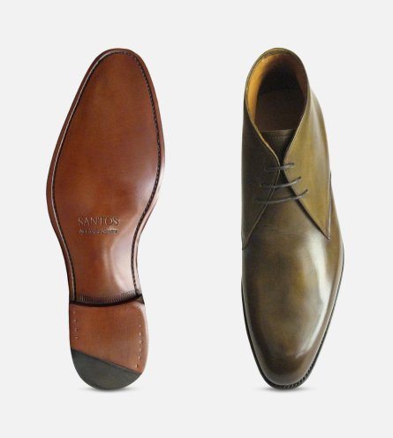 Royal Forest Green Chukka Boots Carlos Santos Shoes