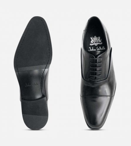 Black Oxford Formal Lace Up Shoes by John White