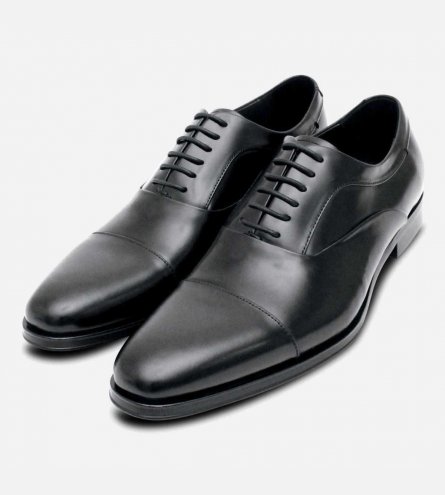 Black Oxford Formal Lace Up Shoes by John White